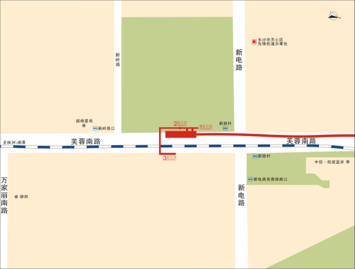 尚雙塘車站平面圖