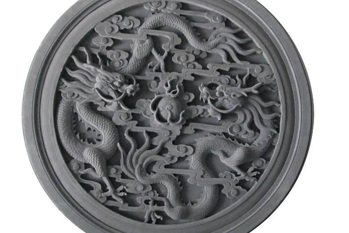 雙龍照壁 雙龍照壁