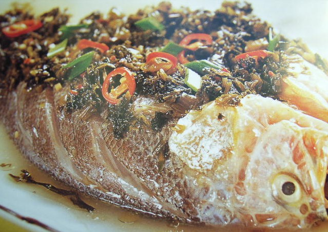 雪菜大黃魚