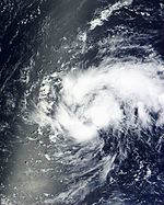 強熱帶風暴艾濤 衛星雲圖