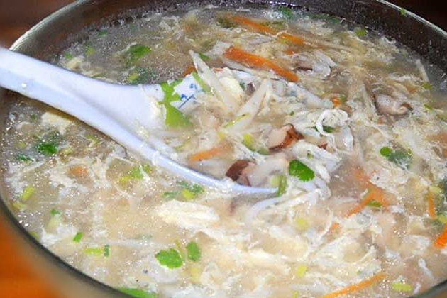 銀魚雞片湯 銀魚雞片湯