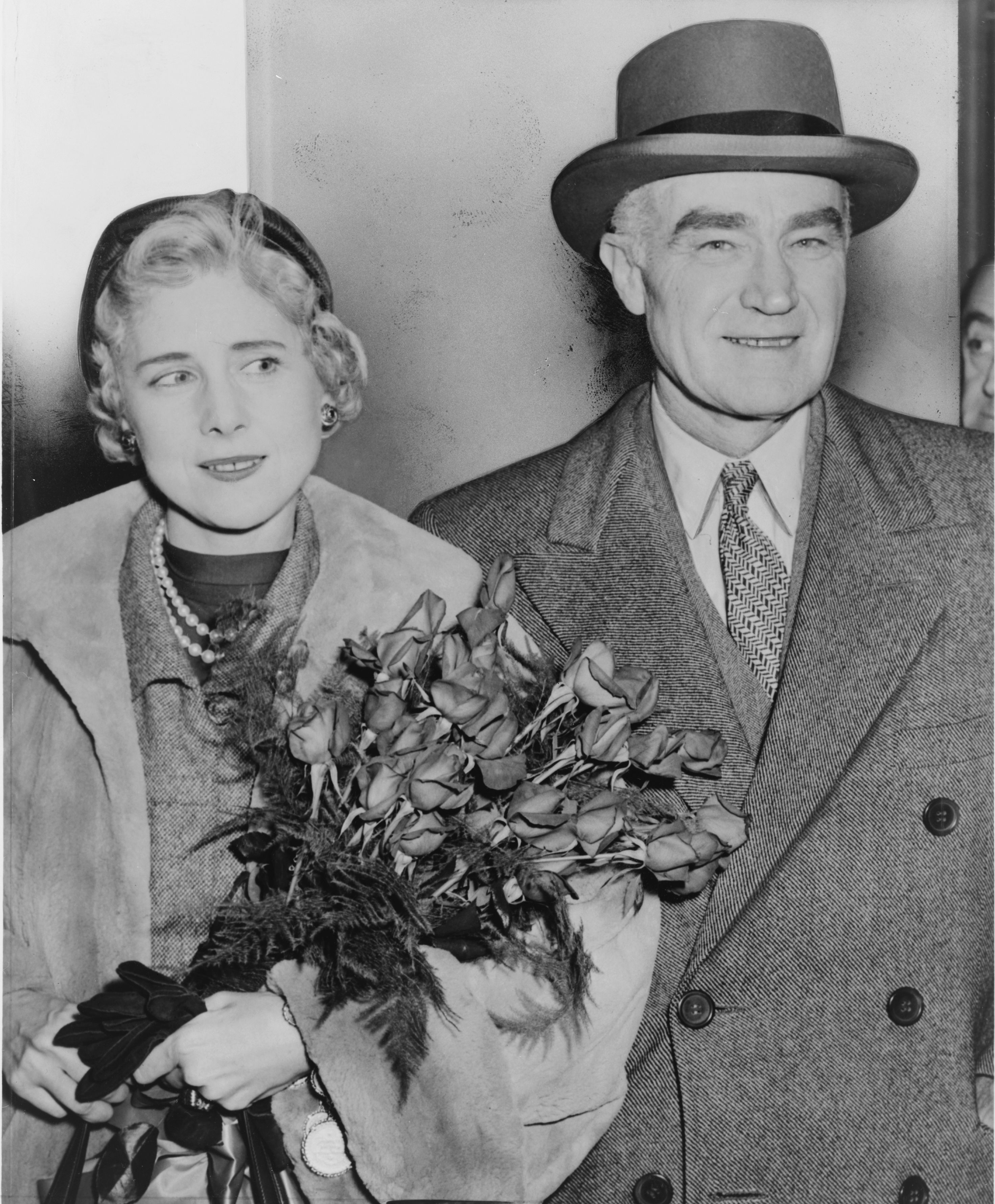 亨利·盧斯與妻子克萊爾·布思·盧斯