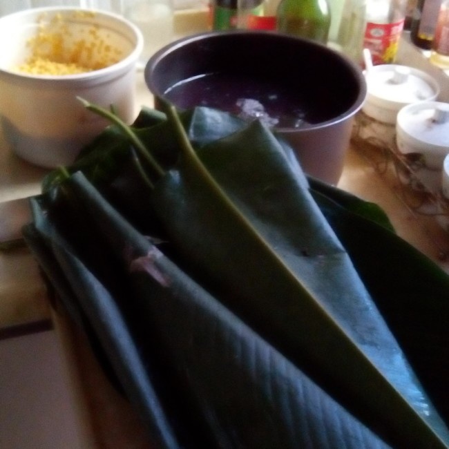 紫米粽子