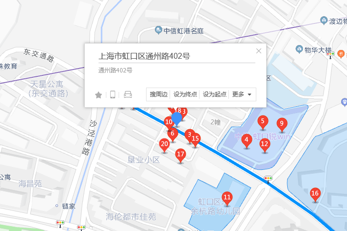 通州路402號