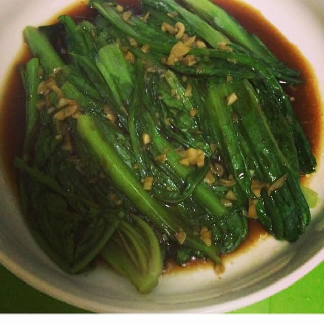 澆醬油麥菜