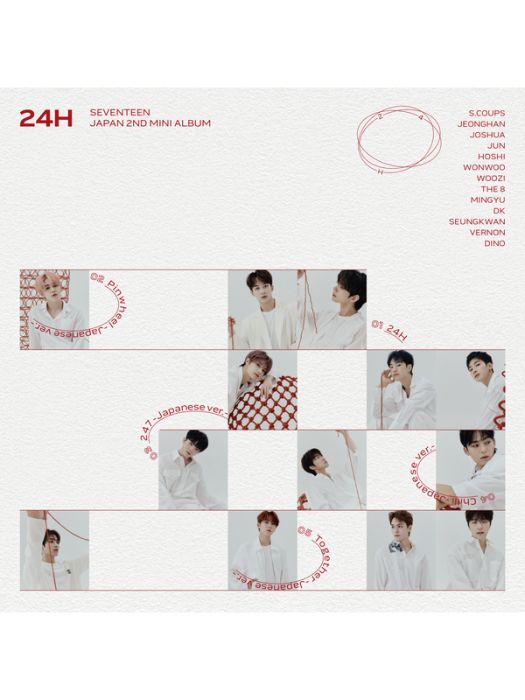 24H(SEVENTEEN第二張日文迷你專輯) 24H(SEVENTEEN第二張日文迷你專輯)
