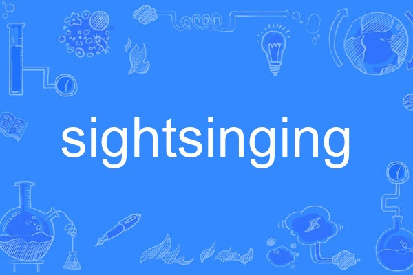 sightsinging sightsinging