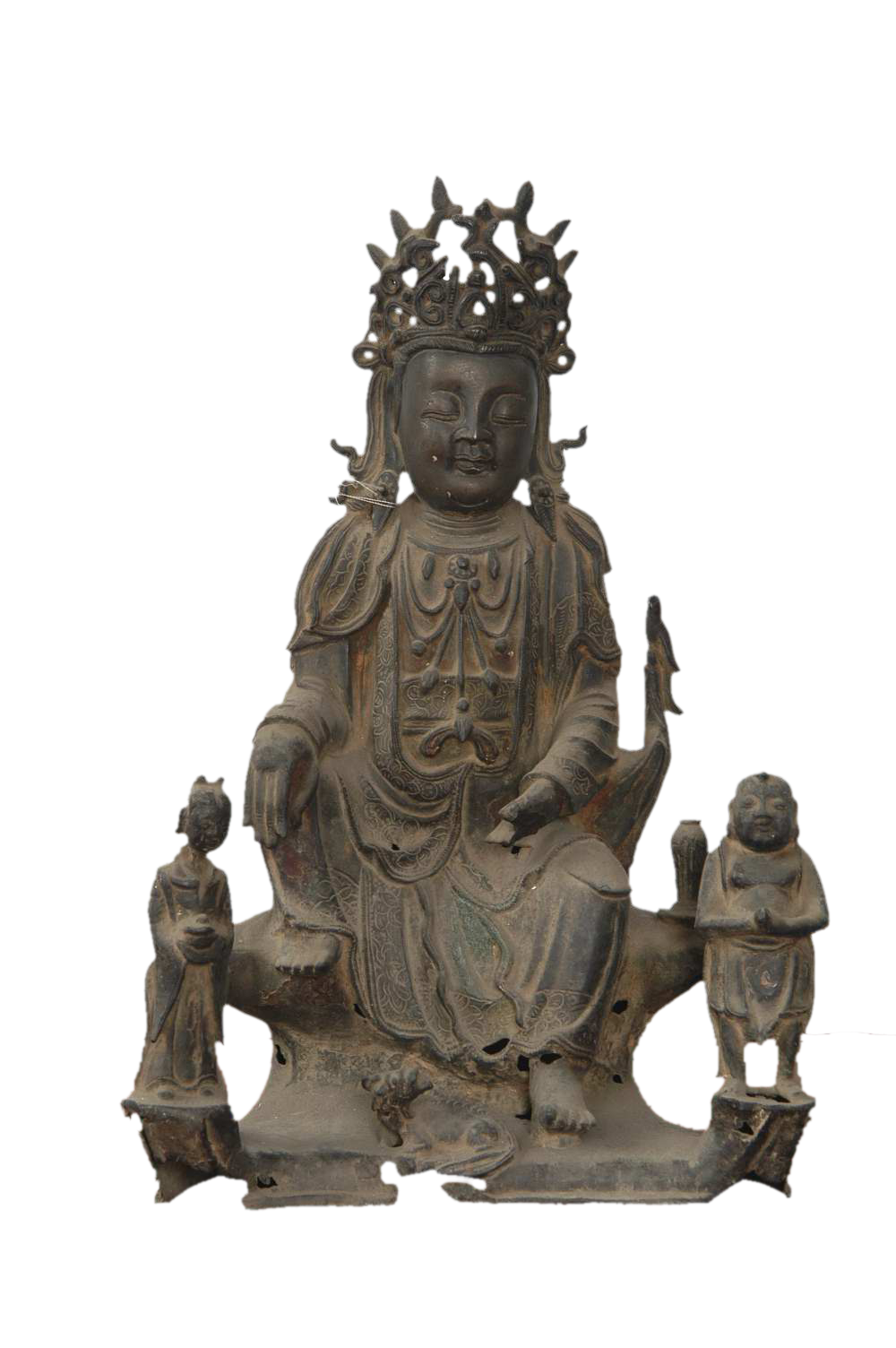 明觀音菩薩銅造像