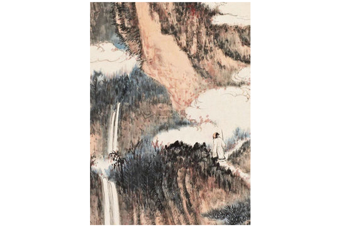 策杖聽泉 策杖聽泉
