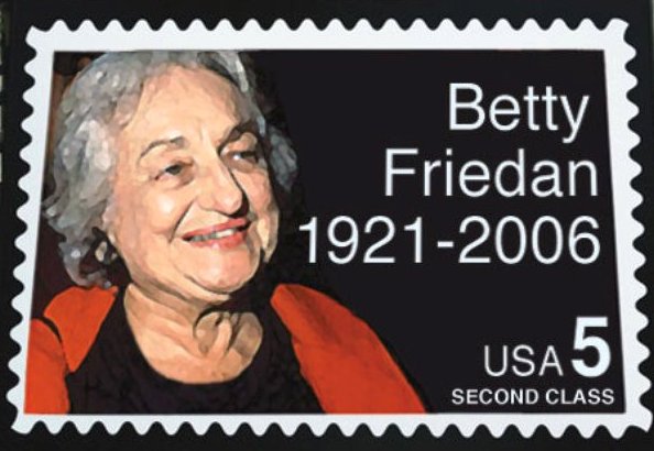 貝蒂·弗里丹授予紀念郵票