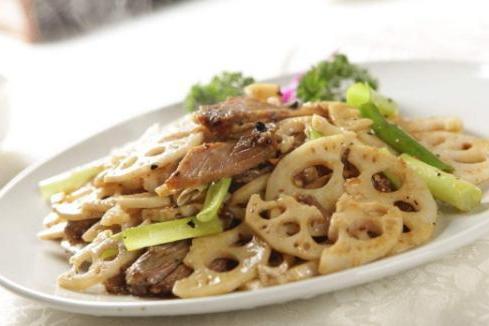 麻脆藕炒肉 麻脆藕炒肉