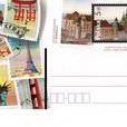 明信片國際交流(波蘭發行郵票)