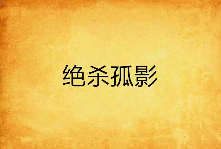 絕殺孤影