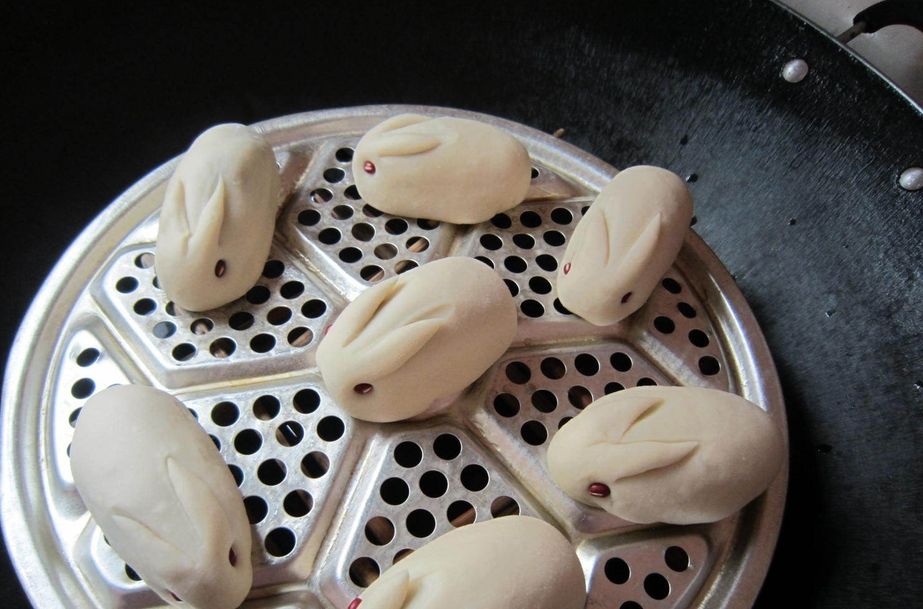 兔子豆沙包 兔子豆沙包