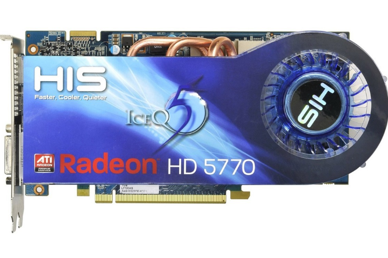 HIS HD 5770 IceQ 5 Turbo 1GB (128bit) GDDR5 PCIe HIS HD 5770 IceQ 5 Turbo 1GB (128bit) GDDR5 PCIe