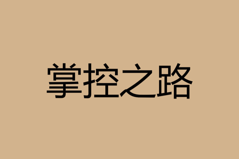 掌控之路 掌控之路