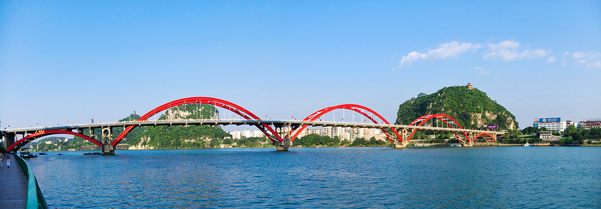 文惠橋呈東南至西北向布置