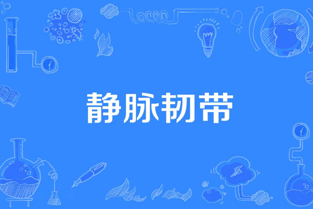 靜脈韌帶 靜脈韌帶