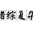 錯綜複雜 錯綜複雜