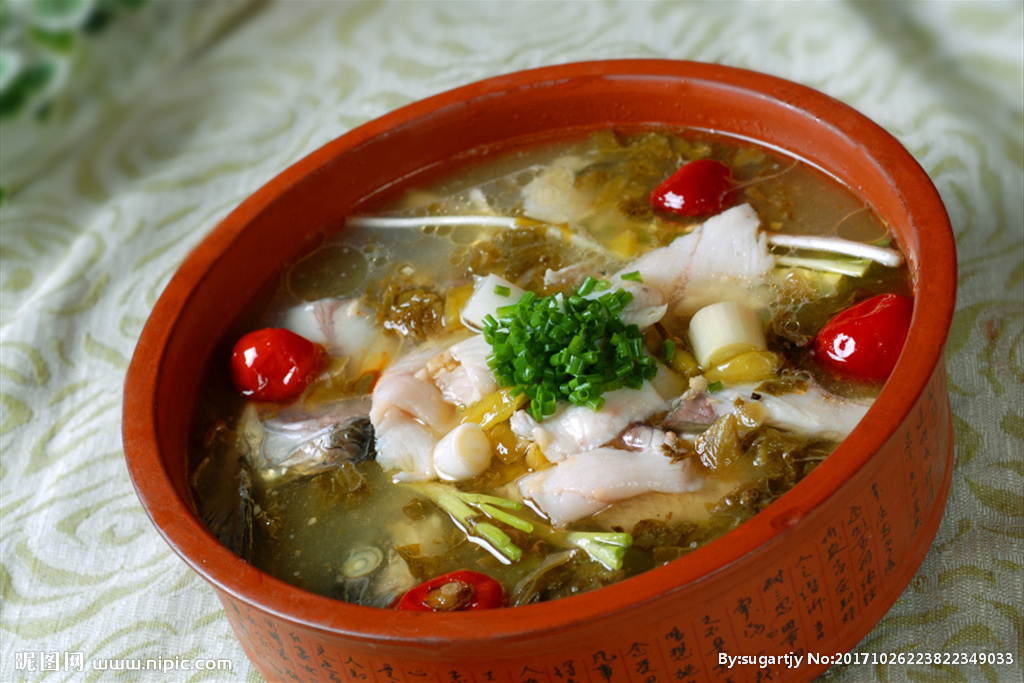 酸菜魚卷湯 酸菜魚卷湯