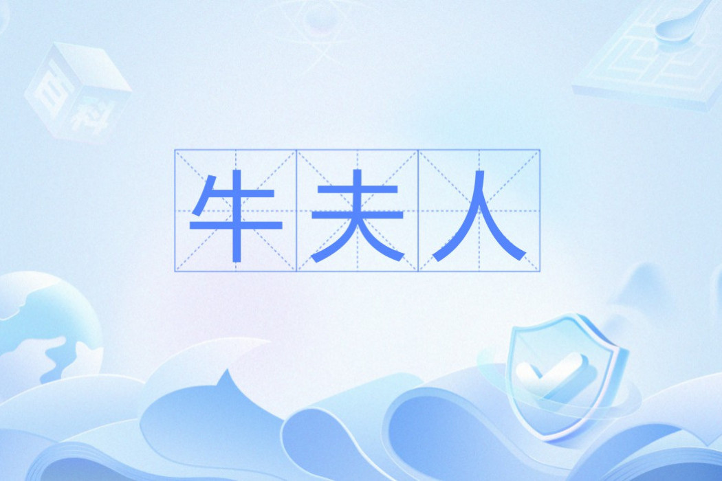 牛夫人(網路熱詞) 牛夫人(網路熱詞)