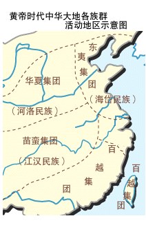 黃帝初期形式地圖