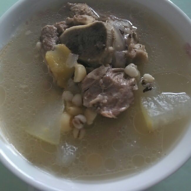 筒子骨冬瓜湯 筒子骨冬瓜湯