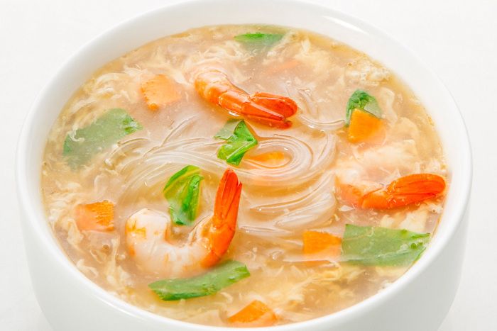 海鮮冬粉湯 海鮮冬粉湯