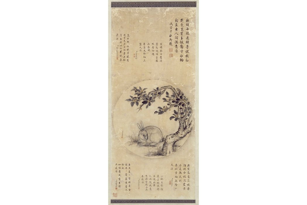 月中桂兔圖 月中桂兔圖