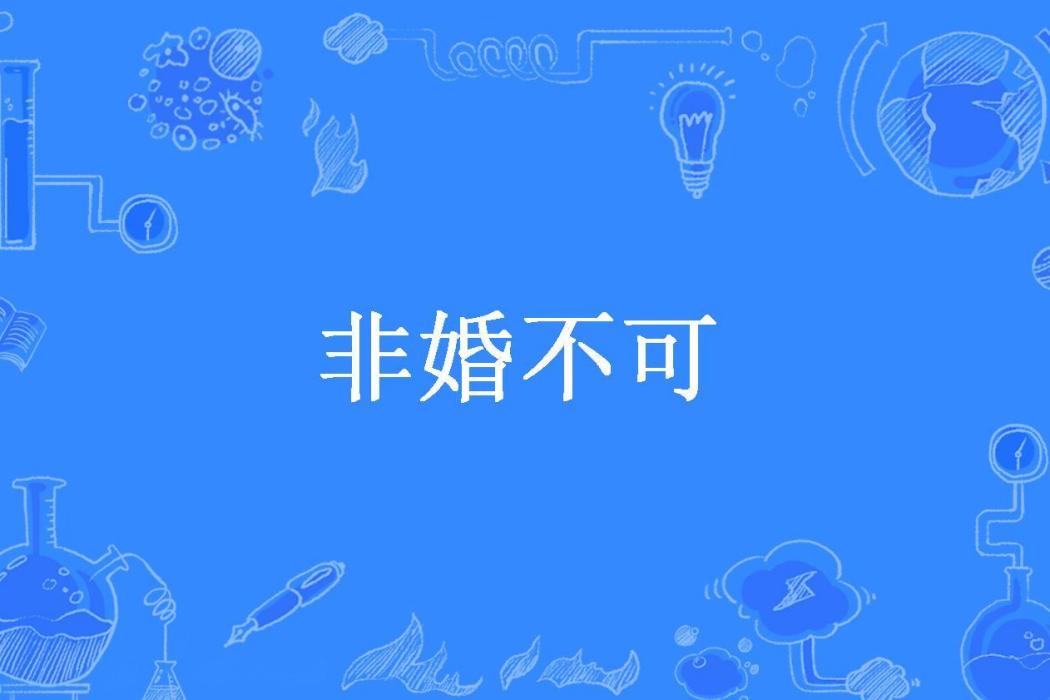 非婚不可(南宮夢語所著小說)