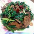 韭菜炒豬肝 韭菜炒豬肝