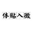 體貼入微 體貼入微