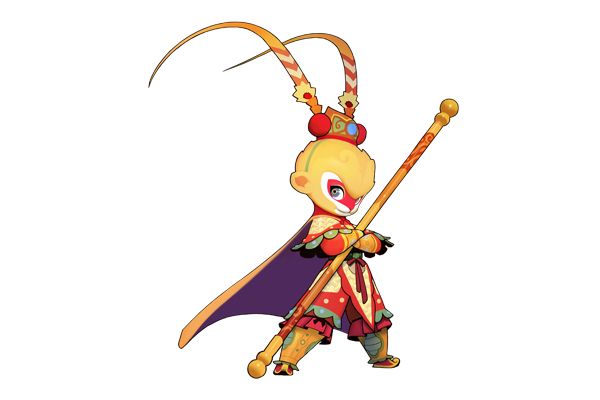 孫悟空(手遊《鬧鬧天宮》里的一名戰士/近戰類英雄) 孫悟空(手遊《鬧鬧天宮》里的一名戰士/近戰類英雄)