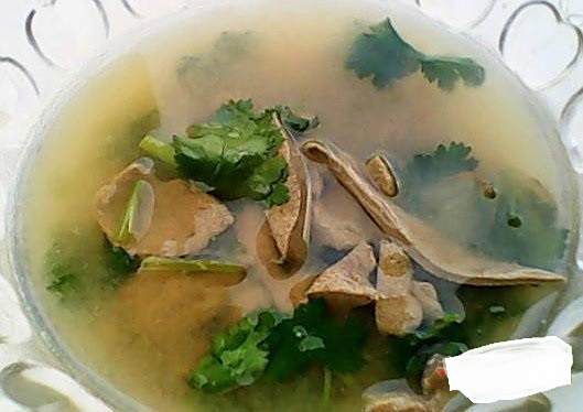 芫荽豬肝湯 芫荽豬肝湯
