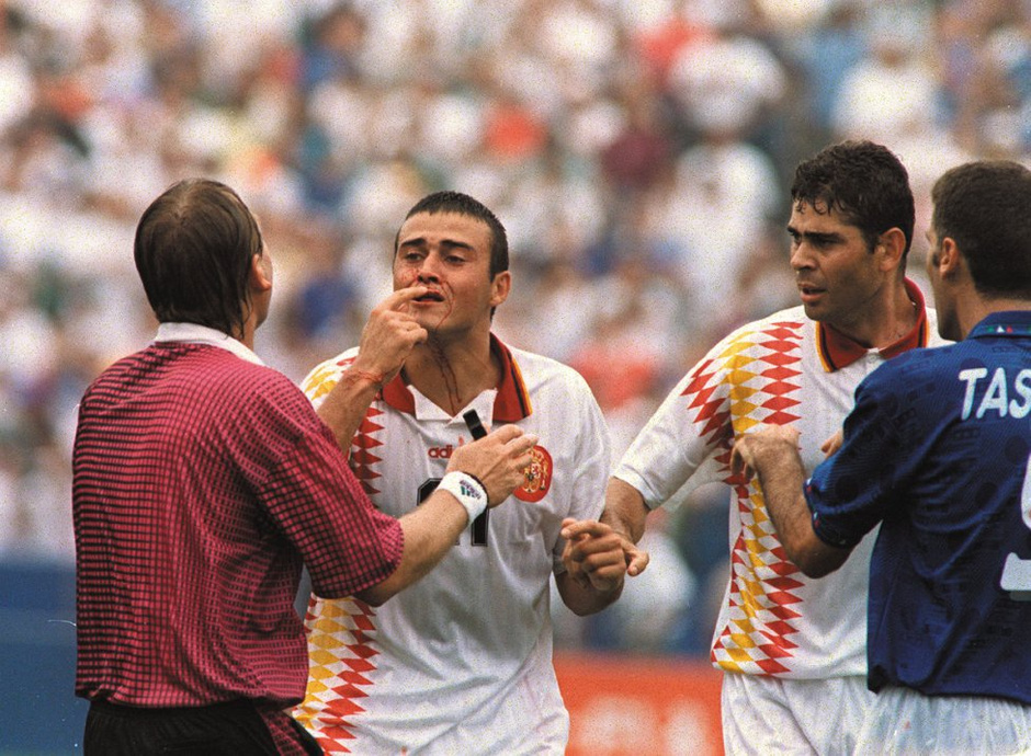 1994年世界盃恩里克向裁判投訴