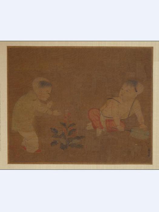 嬰戲圖(蘇漢臣創作繪畫) 嬰戲圖(蘇漢臣創作繪畫)