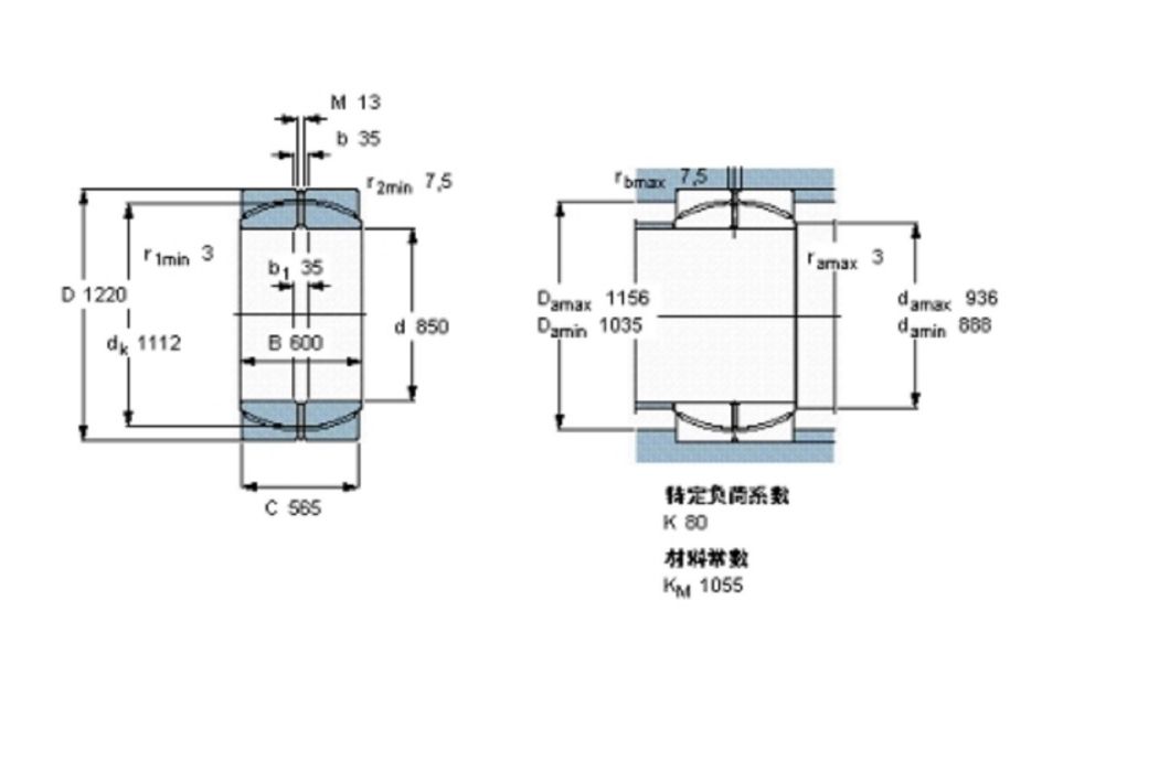 SKF GEP850FS軸承 SKF GEP850FS軸承