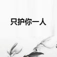 只護你一人 只護你一人