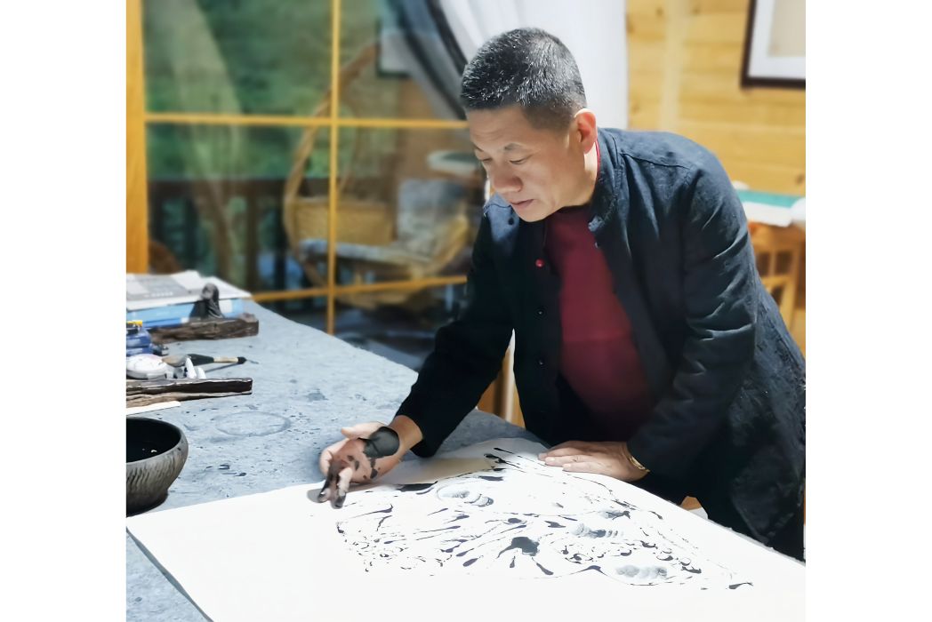 孫智傑(指墨畫家) 孫智傑(指墨畫家)