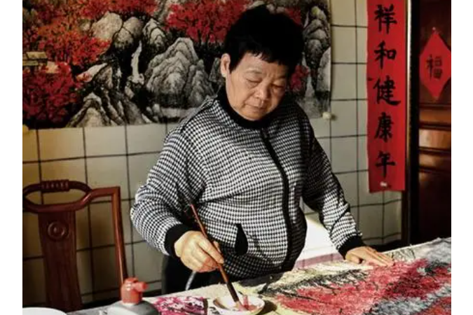 常娟娟(陝西“奶奶畫家”) 常娟娟(陝西“奶奶畫家”)