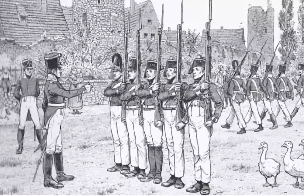 改革後的普魯士軍隊