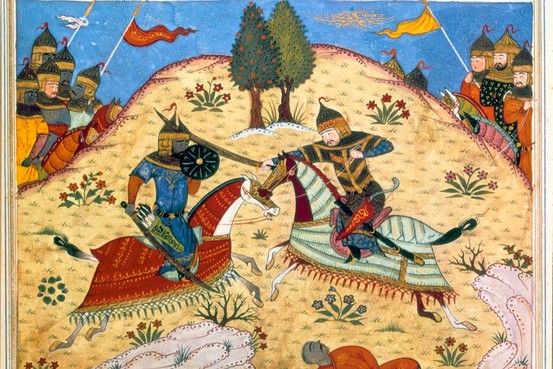 波斯鐵騎同突厥鐵騎的戰鬥