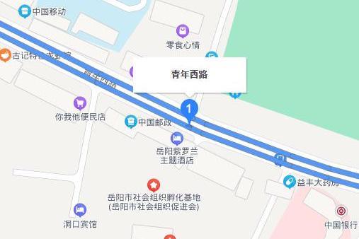 青年西路(岳陽市青年西路) 青年西路(岳陽市青年西路)