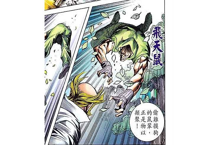飛天鼠(漫畫《新著龍虎門》中的角色) 飛天鼠(漫畫《新著龍虎門》中的角色)