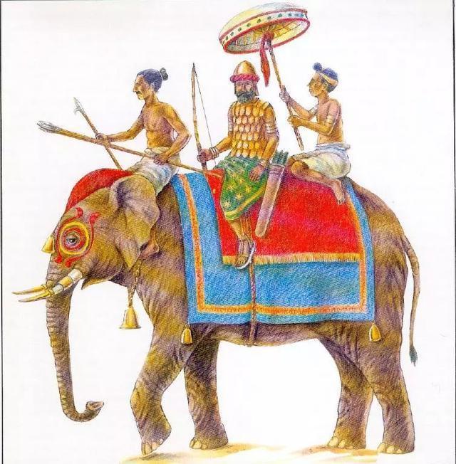 印度傳統依靠大象為核心的軍隊顯然不是中亞式武裝的對手