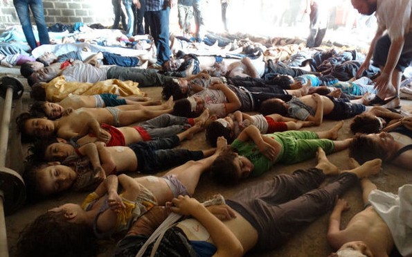 敘利亞動亂中死亡的人們