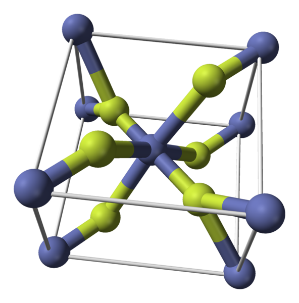 氟化鈷分子結構圖