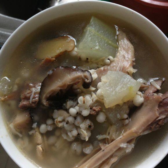 佛手瓜薏米煲青頭鴨