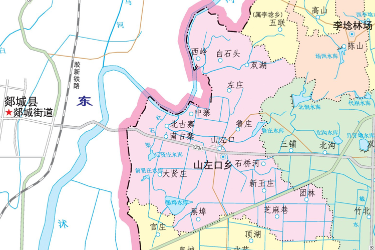 山左口鎮(山左口)