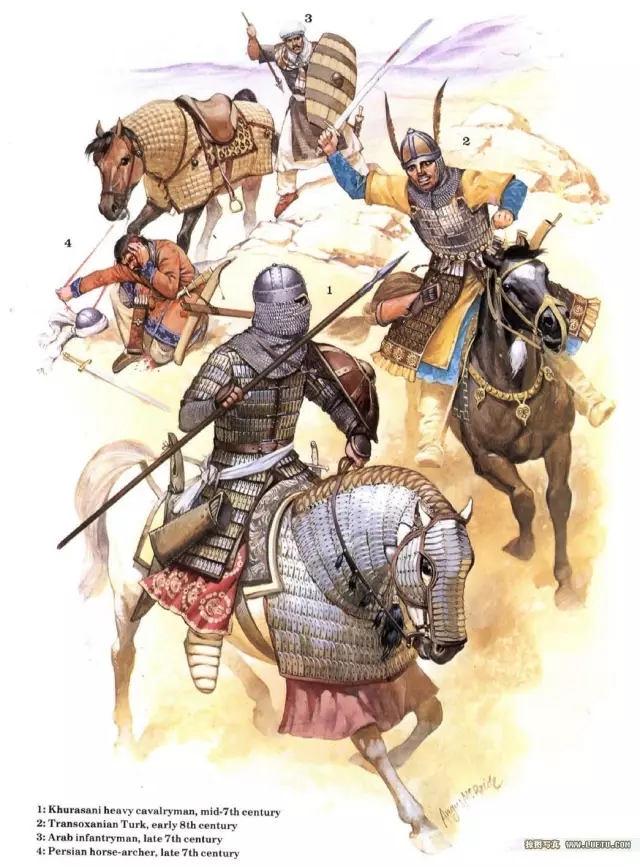 阿巴斯王朝時的阿拉伯帝國正式開始控制中亞主要地區